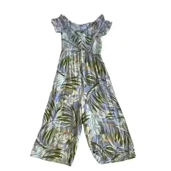 Patrons of Peace floral jumpsuit with shirred top - Picture 2 of 3